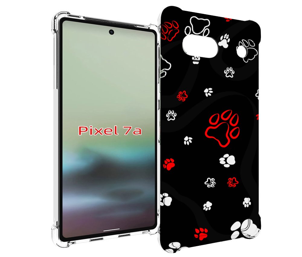 

Чехол MyPads кошачьи-лапки для Google Pixel 7A, Tocco