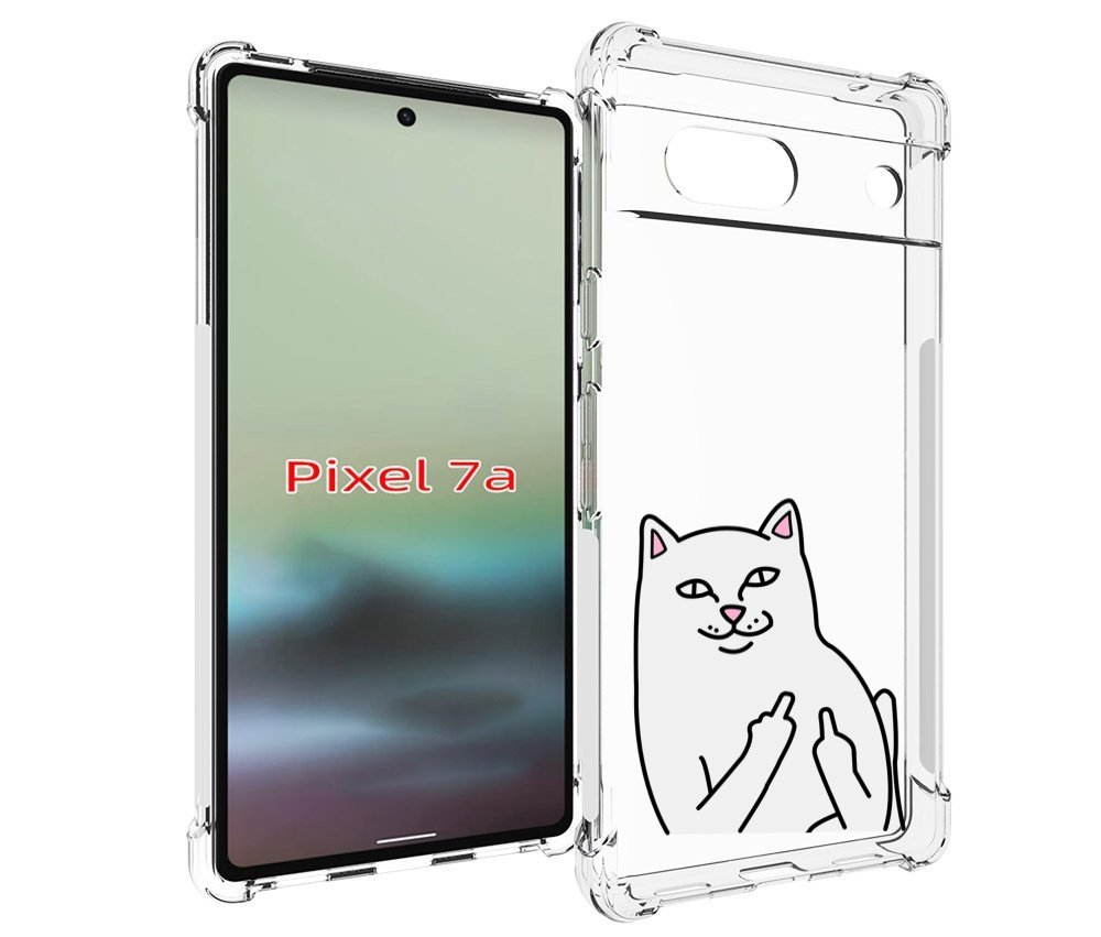 

Чехол MyPads котяра для Google Pixel 7A, Tocco