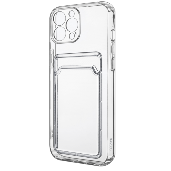 

Чехол iPhone 12 Pro Clear Card прозрачный