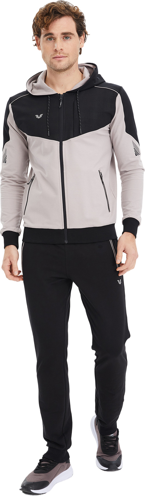 

Костюм мужской Bilcee Men's Tracksuit серый M, Men's Tracksuit