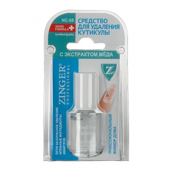 

Zinger средство для удаления кутикулы с экстрактом мёда NC88 12 мл