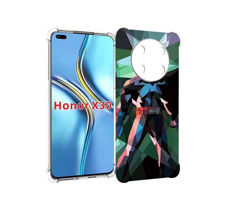 

Чехол MyPads полигональный-бэтмен-арт для Honor X30 / Magic4 Lite 5G, Прозрачный, Tocco
