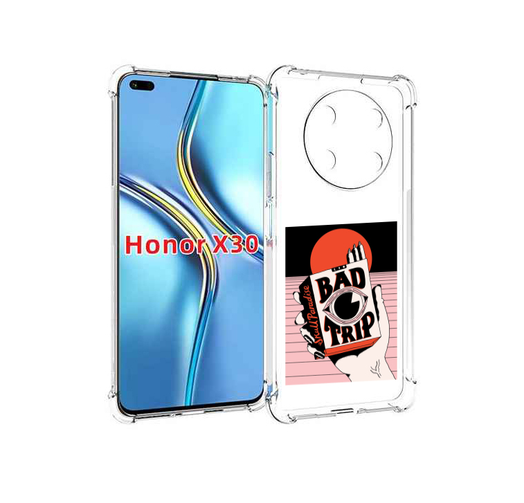 

Чехол MyPads плохая пачка для Honor X30 / Magic4 Lite 5G, Прозрачный, Tocco