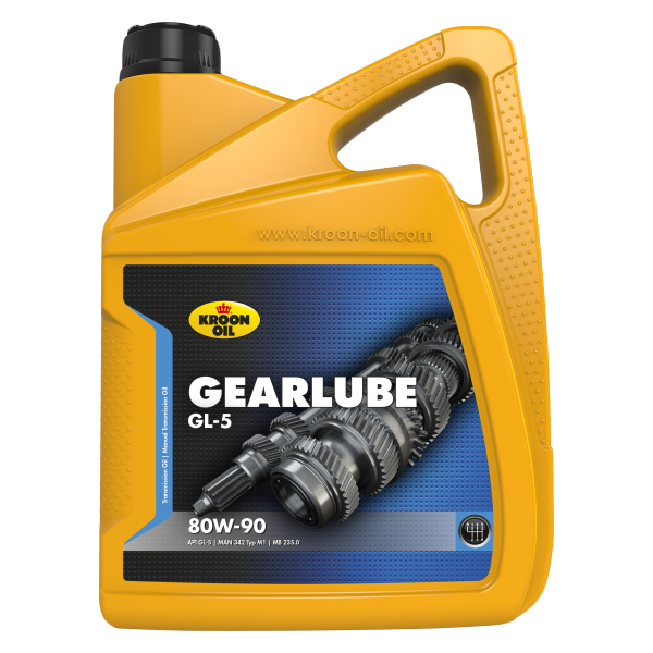 Масло трансмиссионное Gearlube GL-5 80W-90 5L KROON OIL арт. 01325