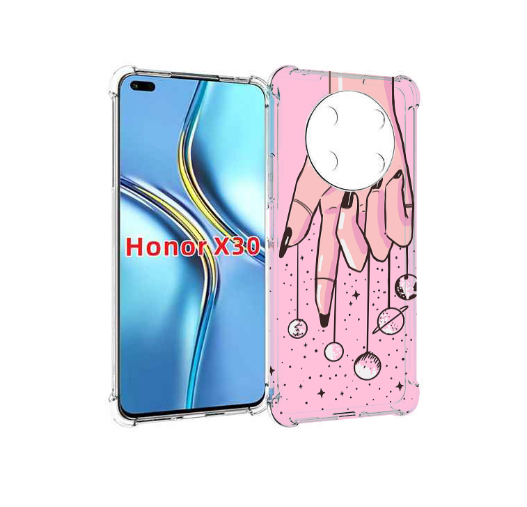 

Чехол MyPads планеты-на-пальцах для Honor X30 / Magic4 Lite 5G, Прозрачный, Tocco