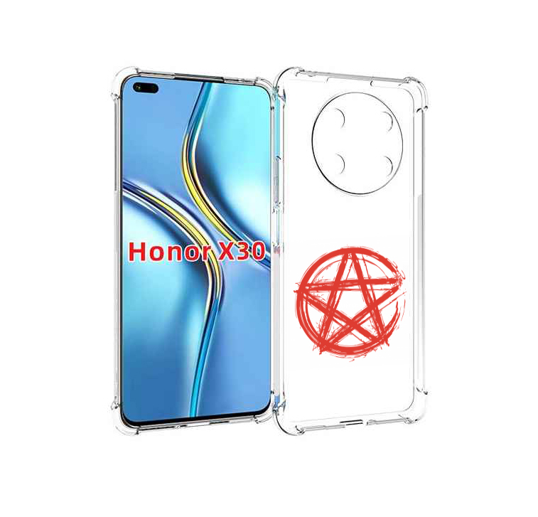 

Чехол MyPads пентаграмма для Honor X30 / Magic4 Lite 5G, Прозрачный, Tocco