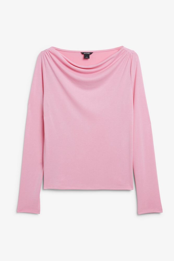

Лонгслив женский Monki 1219284 розовый L, 1219284