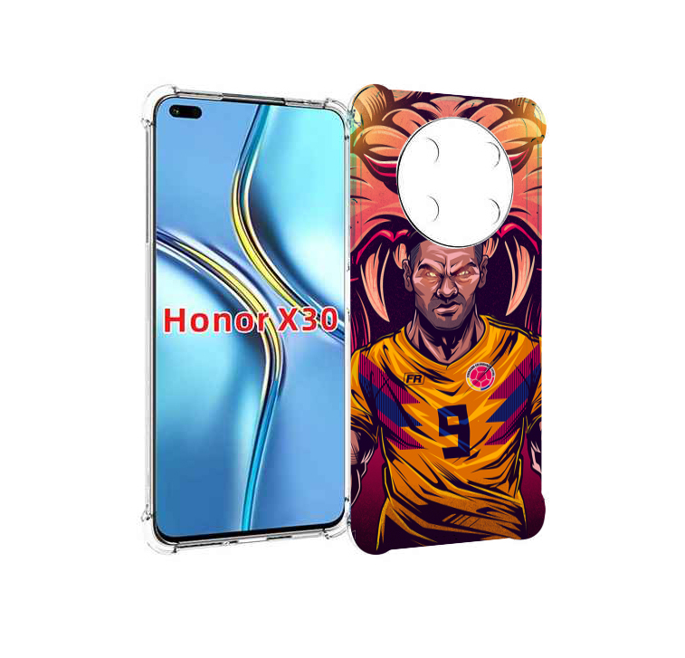 

Чехол MyPads парень-тигр-красный для Honor X30 / Magic4 Lite 5G, Прозрачный, Tocco