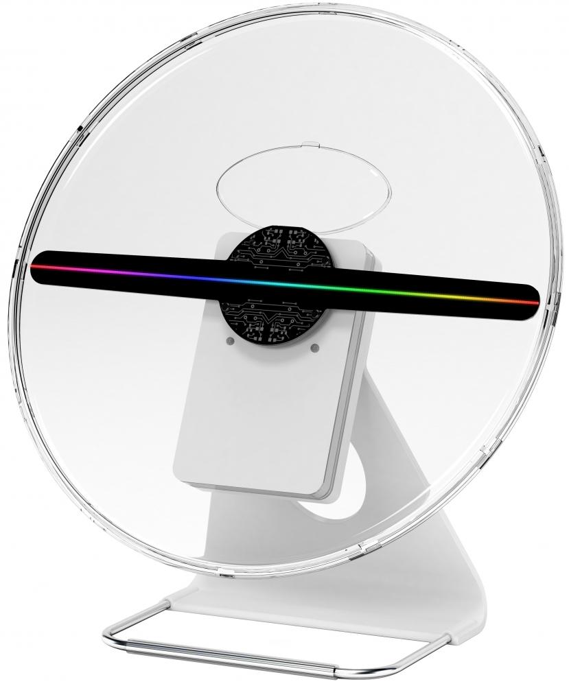 

Голографический 3D вентилятор HRS AD30 WiFi 30см White