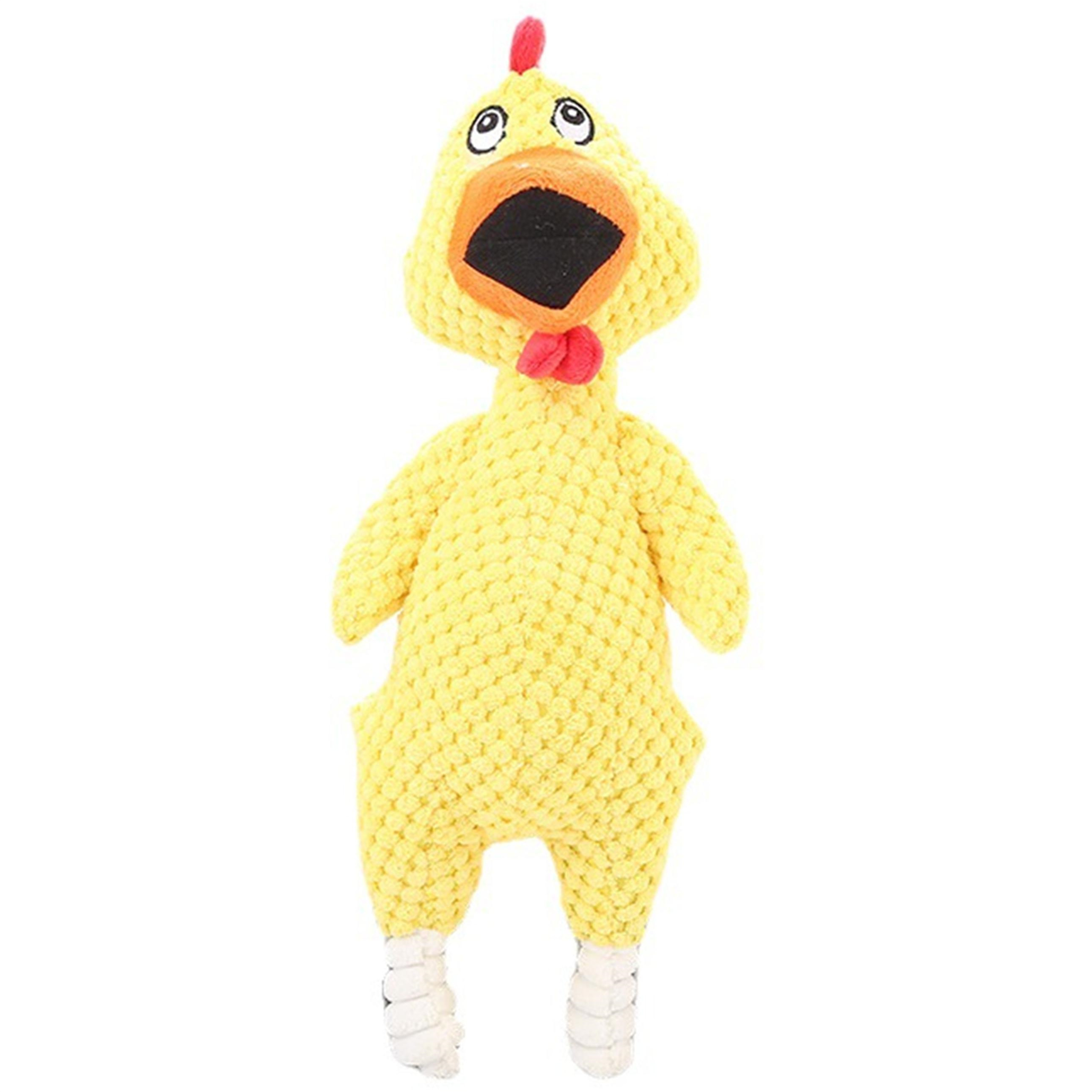 Игрушка для собак Mascube, курица,  SM032-064, жёлтая