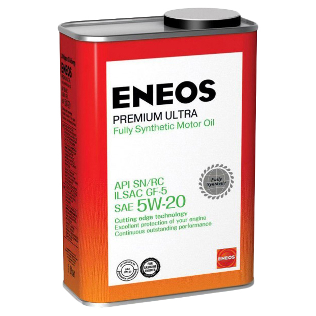 фото Масло моторное eneos premium ultra 100% synt. sn 5w-20 1л 8801252022190 8801252022190