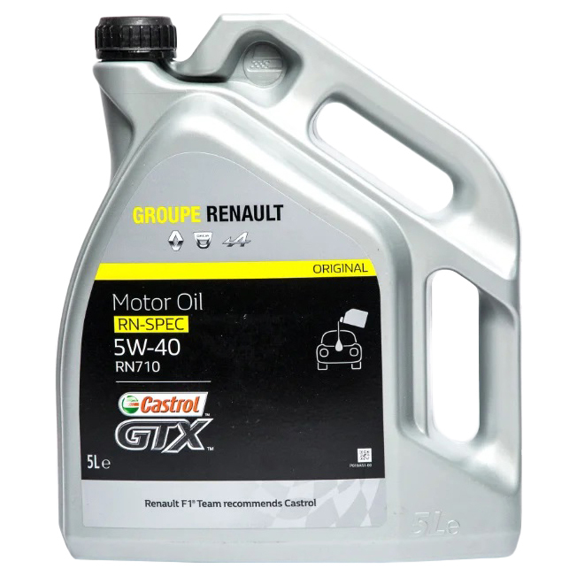 фото Масло моторное castrol 5w40 rn710 4x5l renault арт. 7711943691