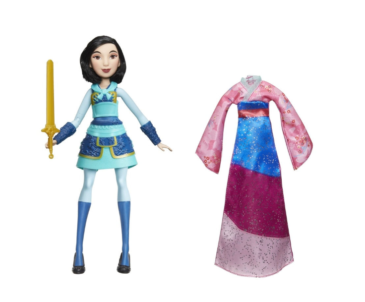 Кукла IQchina Princess Делюкс Мулан с дополнительным платьем 27 см