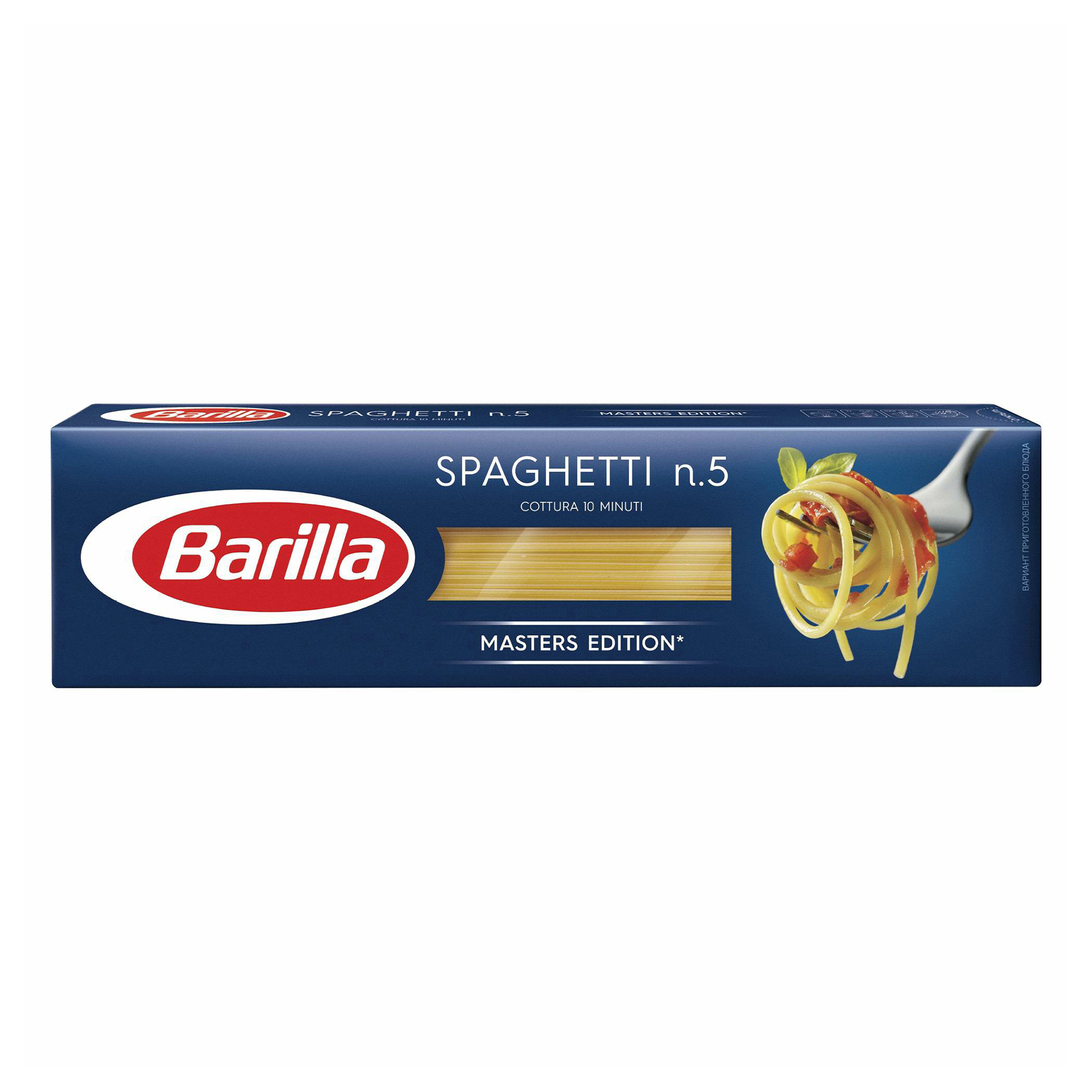 

Макаронные изделия Barilla Spaghetti № 5 Трубочки 450 г