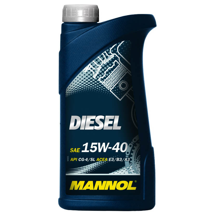 Моторное масло Mannol минеральное Diesel E3/B3/A3 15W40 1л