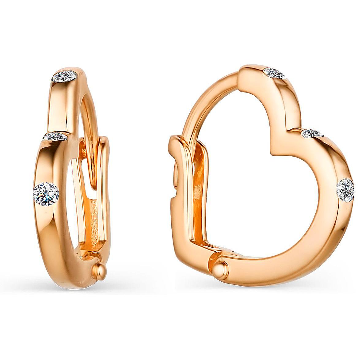 

Серьги женские из золота АЛЬКОР 23971-100, бриллиант, 23971-100