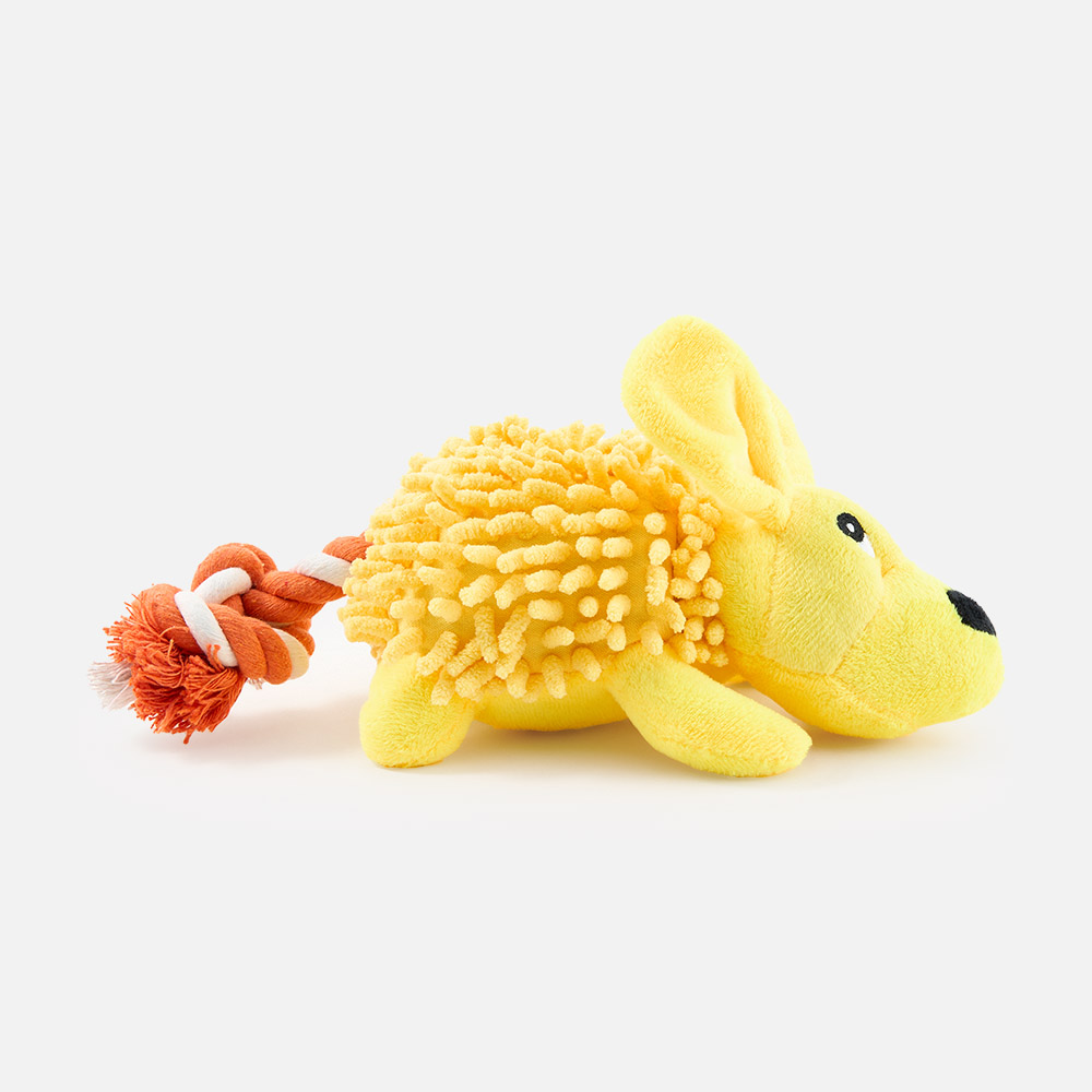 

Игрушка для собак Mascube, ёжик, SM032-061, жёлтая, SM032-061