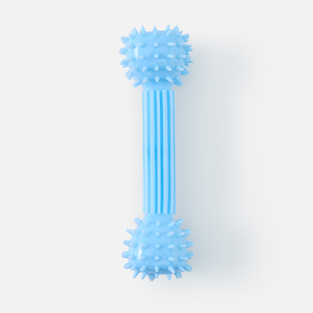 Игрушка для собак Mascube, для чистки зубов, штанга, SM032-012, синяя