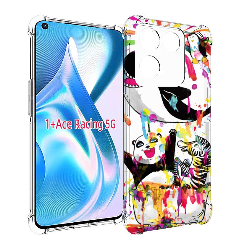 

Чехол MyPads Хиппи кит для OnePlus Ace Racing, Прозрачный, Tocco
