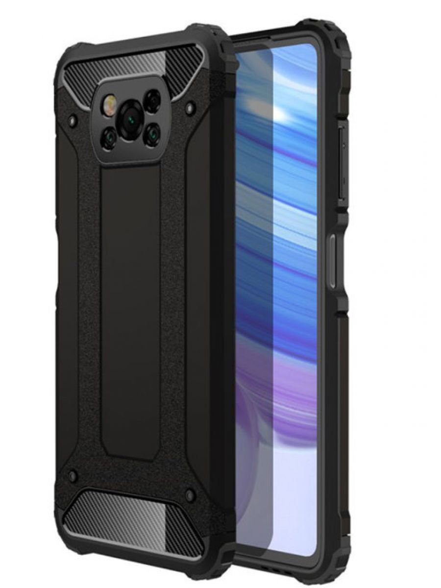 

Brodef Delta противоударный чехол для Poco X3 Nfc черный
