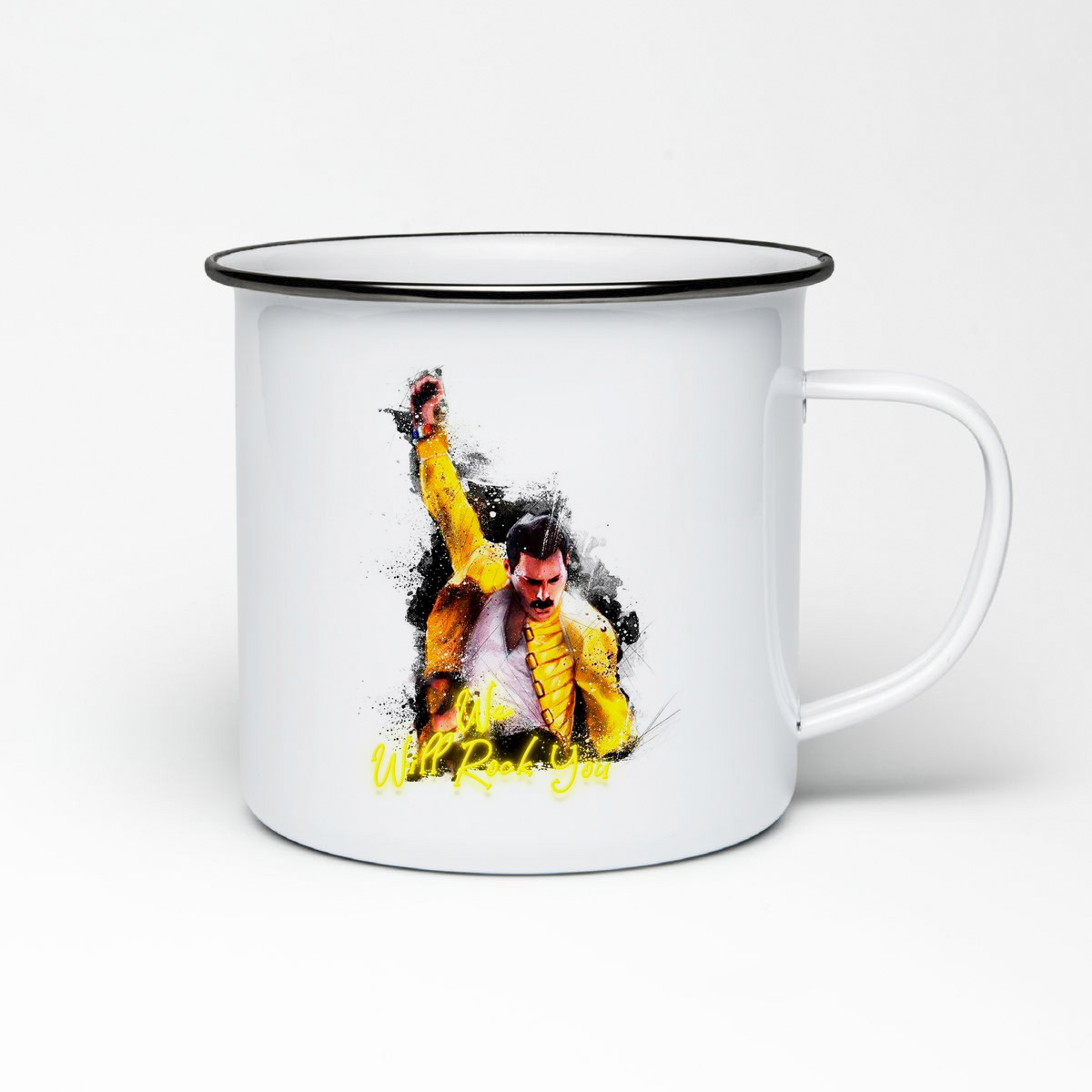

Кружка металлическая CoolPodarok Легенда We Will Rock You