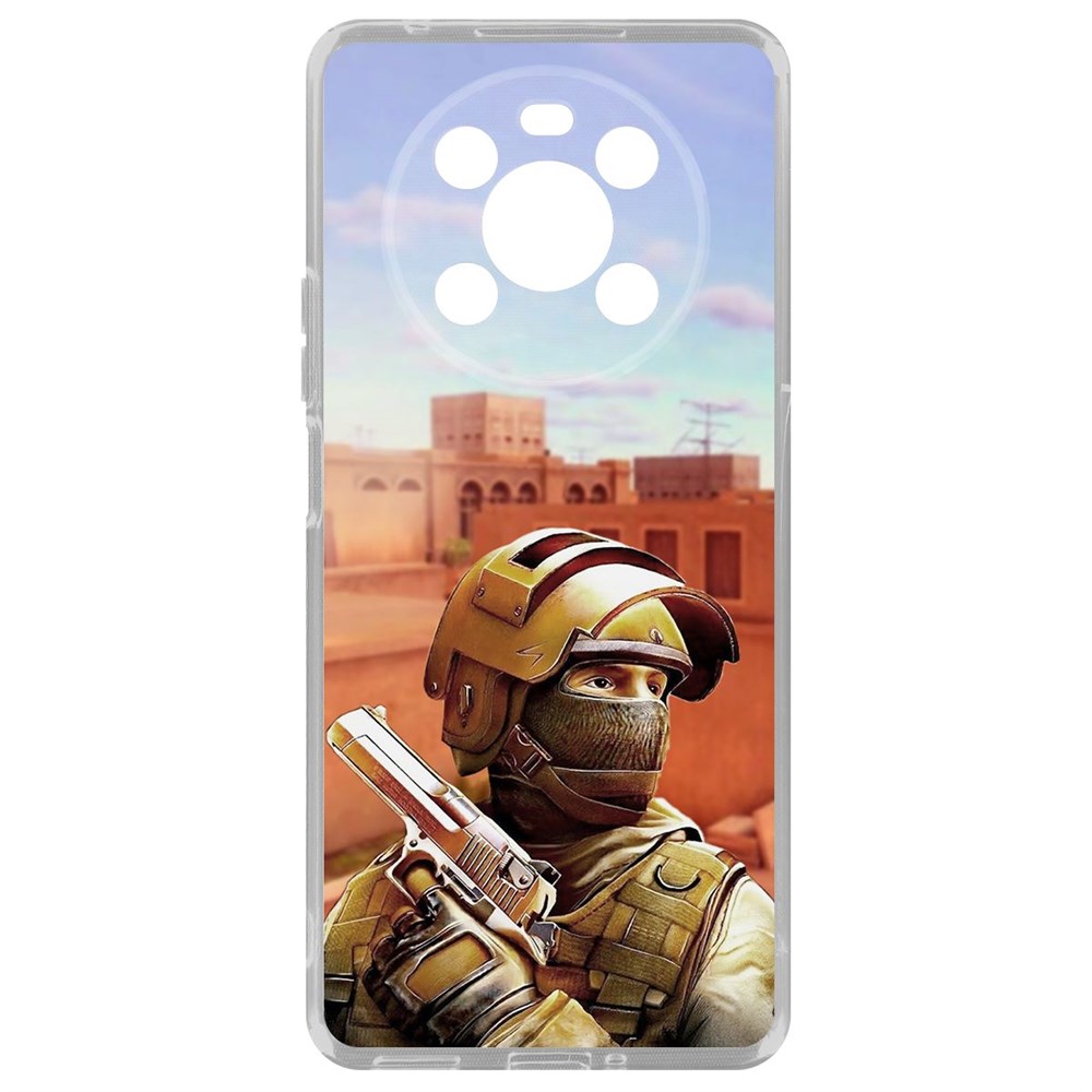 

Чехол Cтандофф 2 (Standoff 2) - Спец для Honor X9, Прозрачный