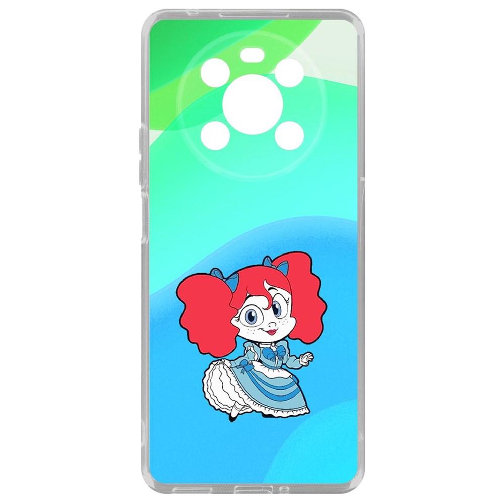 

Чехол Хаги Ваги - Кукла Поппи для Honor X9, Прозрачный