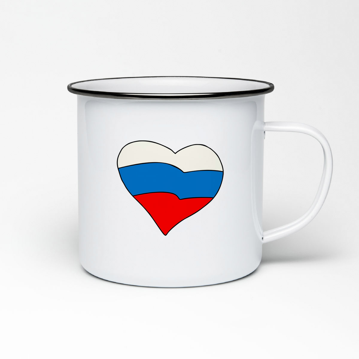 

Кружка металлическая CoolPodarok Илюстрация. Флаг России