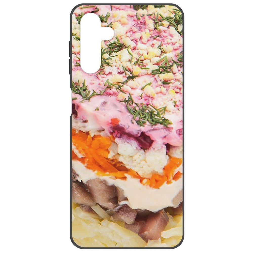 

Чехол-накладка Софт Сельдь под шубой для Samsung Galaxy A13 5G (A136)