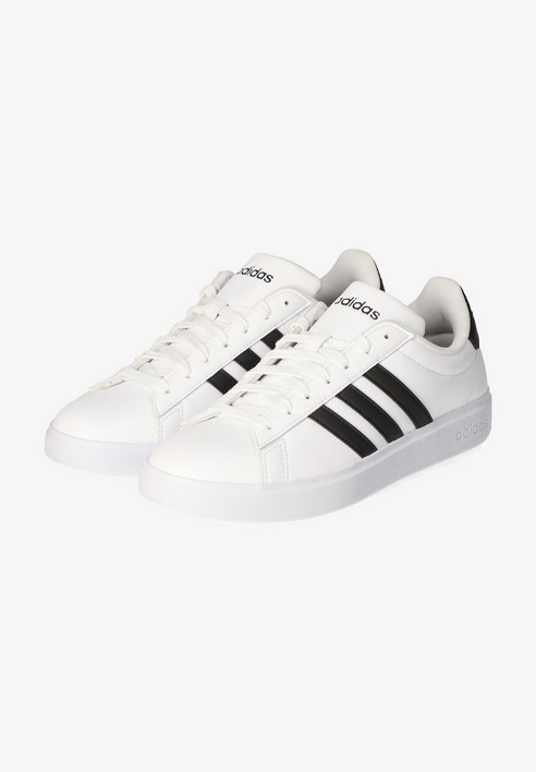 

Кеды мужские Adidas Originals Grand Court белые 38 2/3 EU (доставка из-за рубежа), Белый, Grand Court