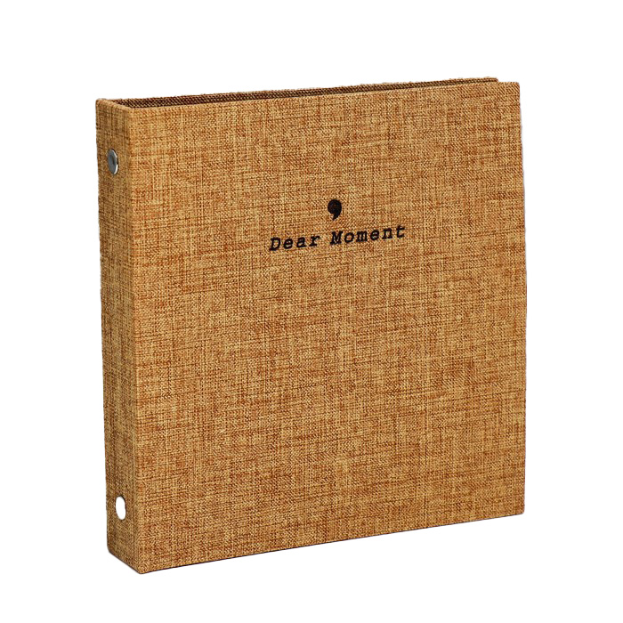 

Фотоальбом для фото мини камер 100 фото 13,2х8,5 см "Рыжий" текстиль 3х15х14,5 см, Коричневый