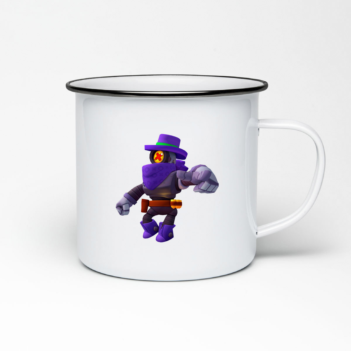 

Кружка металлическая CoolPodarok Игры. Brawl Stars Рикошет