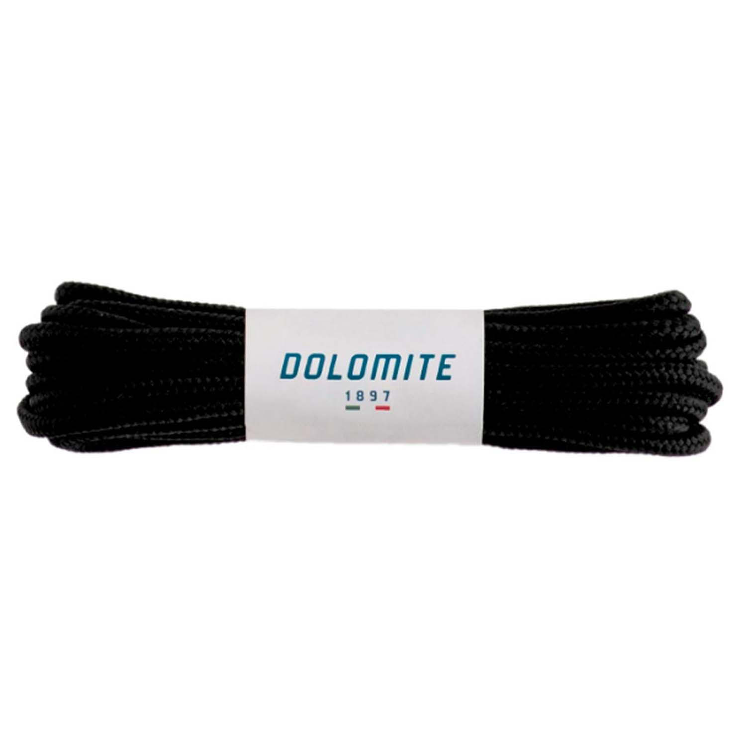 Шнурки для обуви унисекс Dolomite Laces 54 Low черные 145 см