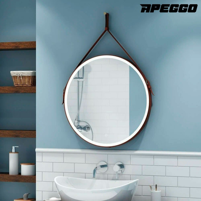 

Зеркало Apeggo Felicia D 800, коричневый GG90200BR, GG90200BR