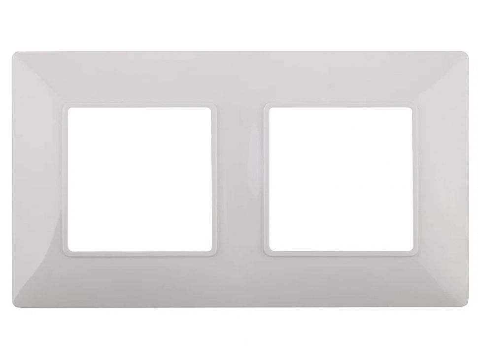 

Рамка Эра Elegance 2 поста White 14-5002-01 / Б0034387, Белый