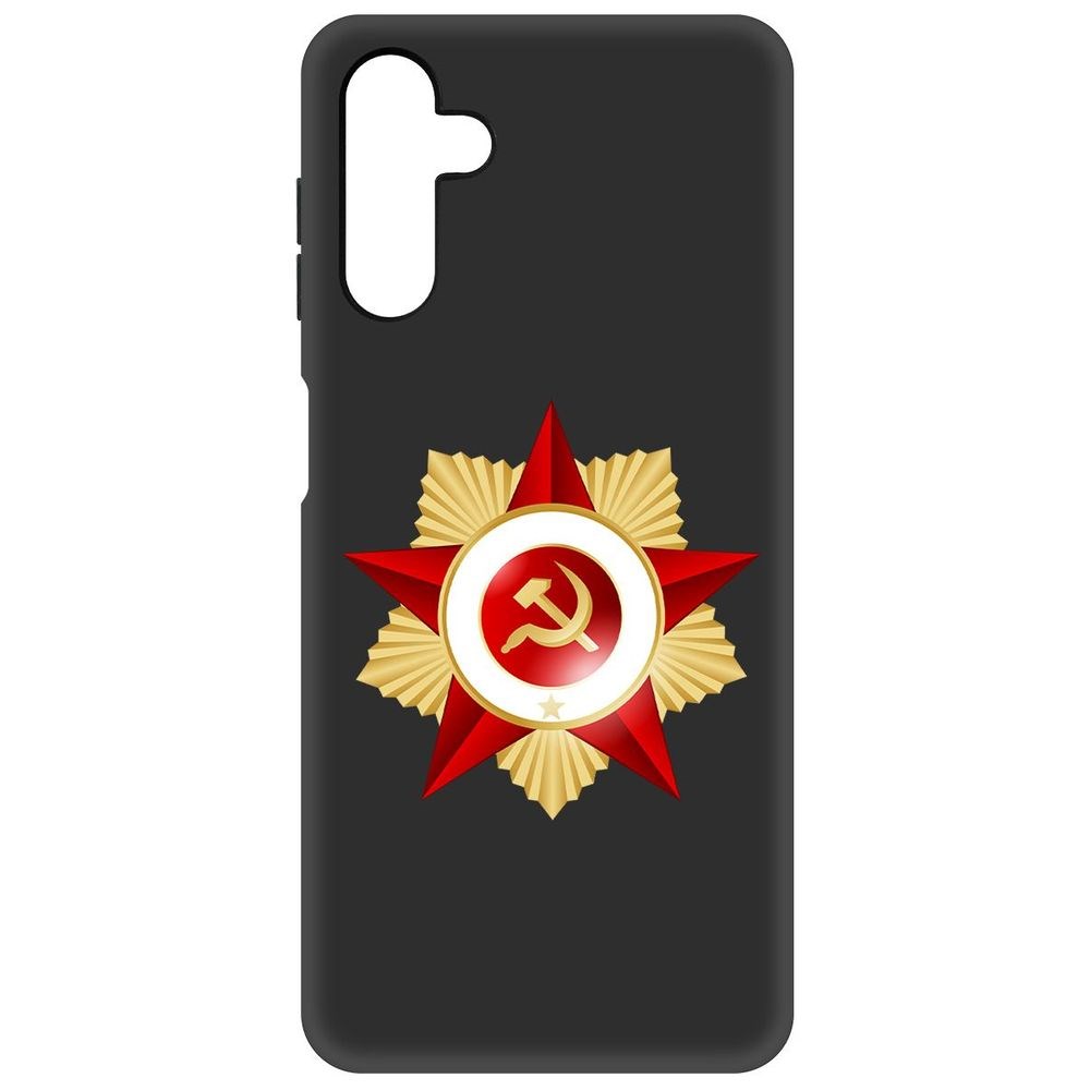 Чехол-накладка Софт Красная Звезда для Samsung Galaxy A13 5G (A136)