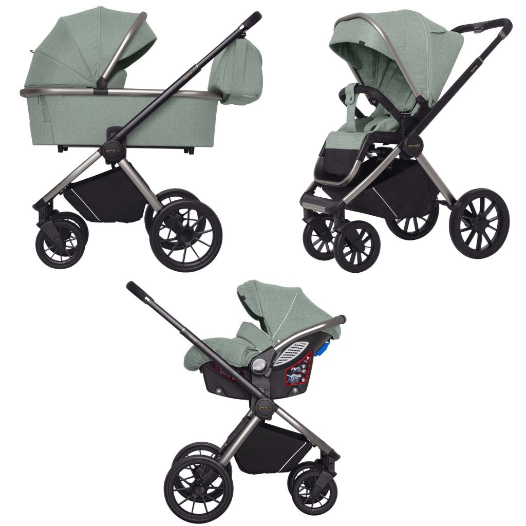 

Коляска 3 в 1 Carrello Optima 2022 CRL-6504/1 Jade Green, Optima