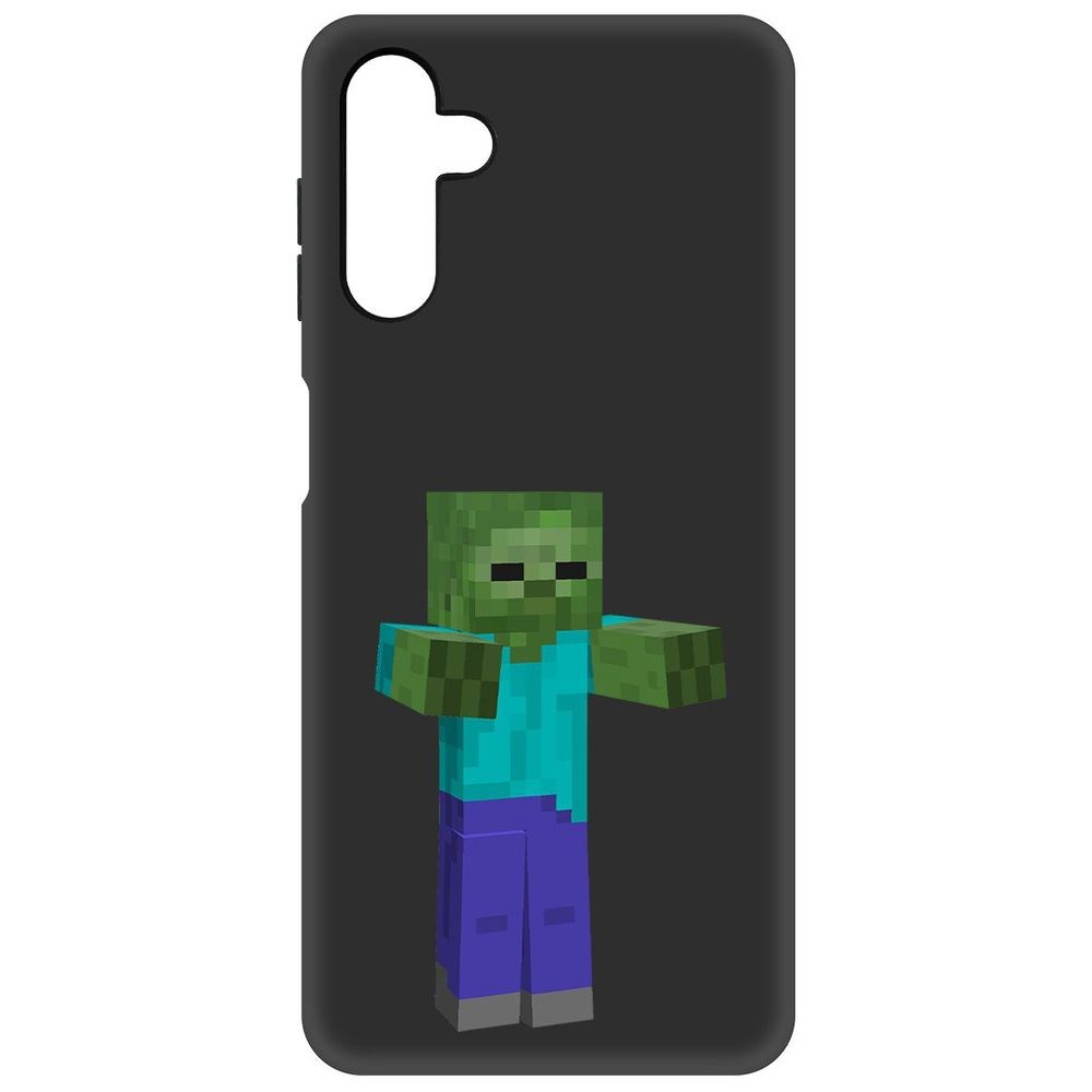 

Чехол-накладка Софт Minecraft-Гигант для Samsung Galaxy A13 5G (A136), Черный