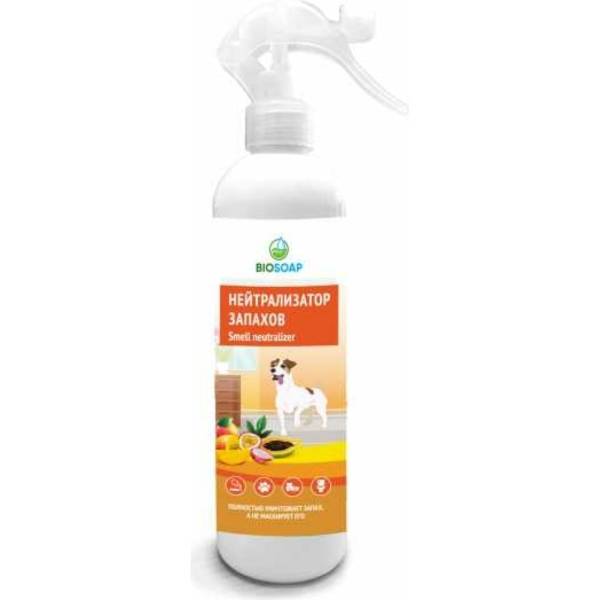 

Нейтрализатор запахов BIOSOAP Тропические фрукты, триггер, 0.5 л 9130855