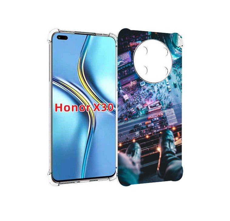

Чехол MyPads парень на крыше для Honor X30 / Magic4 Lite 5G, Прозрачный, Tocco