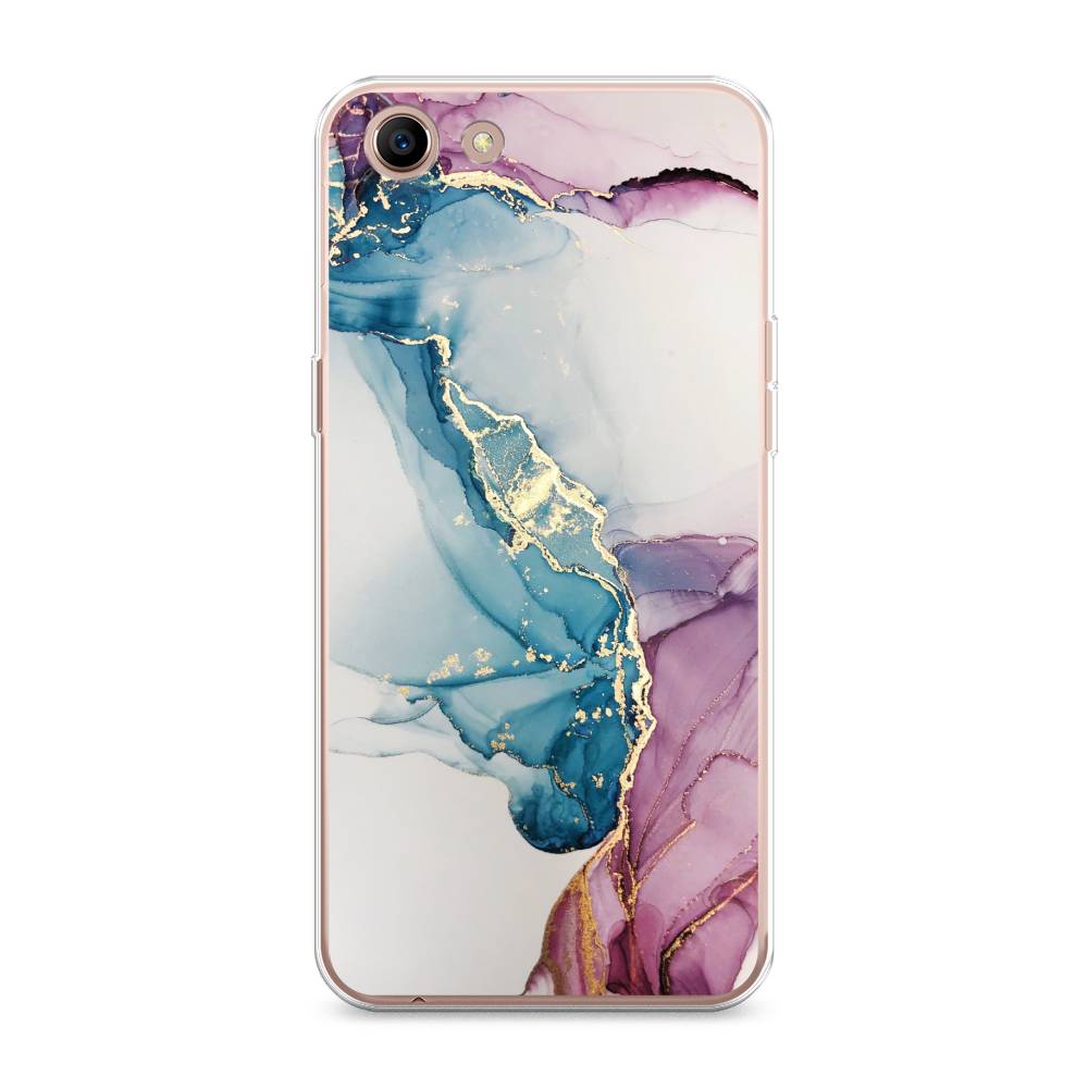

Чехол для Oppo A83 "Розовые разводы рисунок", 250150-3