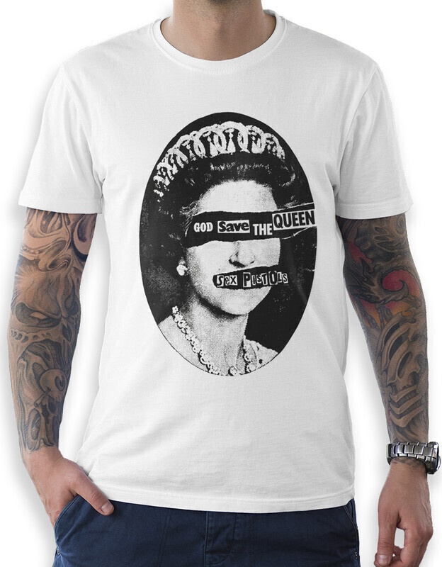 фото Футболка мужская dream shirts sex pistols - god save the queen 10008392 белая l