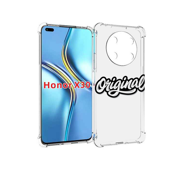 

Чехол MyPads оригинал-надпись для Honor X30 / Magic4 Lite 5G, Прозрачный, Tocco