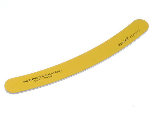 Пилка абразивная Zinger бумеранг жёлтая 150\220 zo-EE-03 пиала керамическая персия 130 мл жёлтая 1 сорт иран