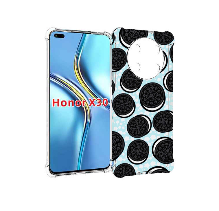 

Чехол MyPads орео печеньки для Honor X30 / Magic4 Lite 5G, Прозрачный, Tocco