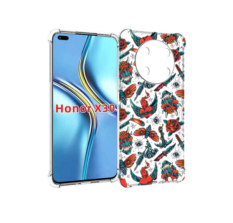 

Чехол MyPads олд-скул-пак для Honor X30 / Magic4 Lite 5G, Прозрачный, Tocco