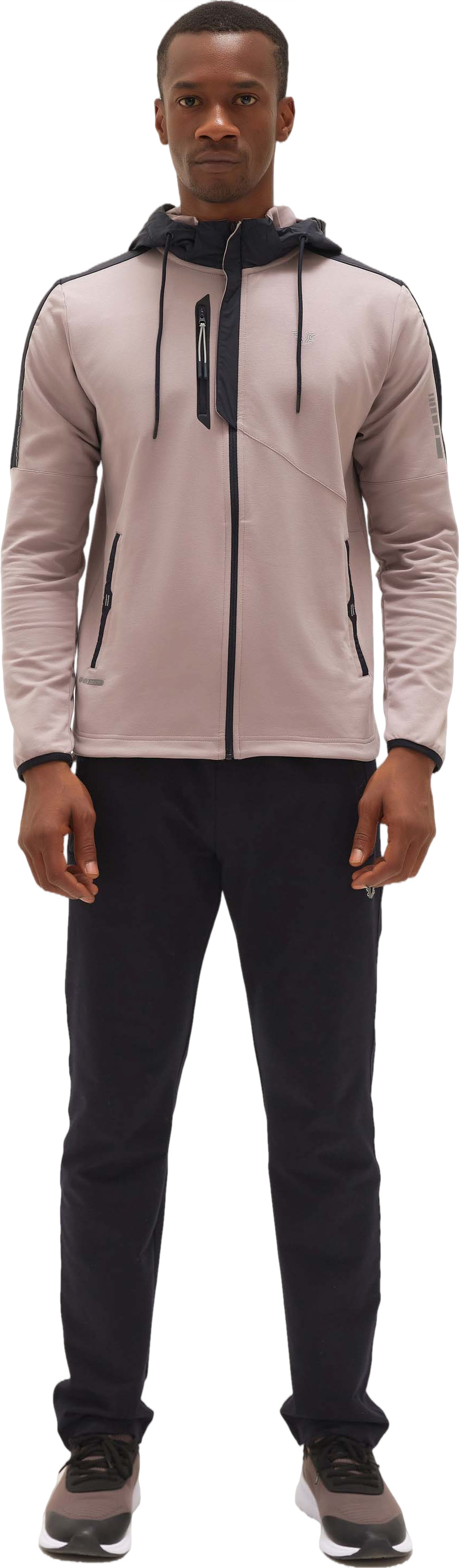 Костюм мужской Bilcee Men Knitting Tracksuit серый 4XL