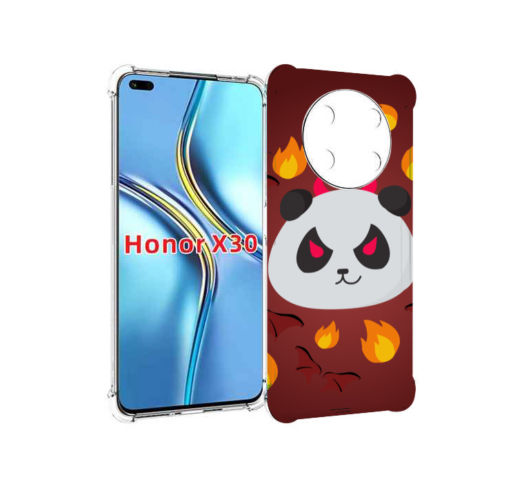 

Чехол MyPads огненная-панда для Honor X30 / Magic4 Lite 5G, Прозрачный, Tocco