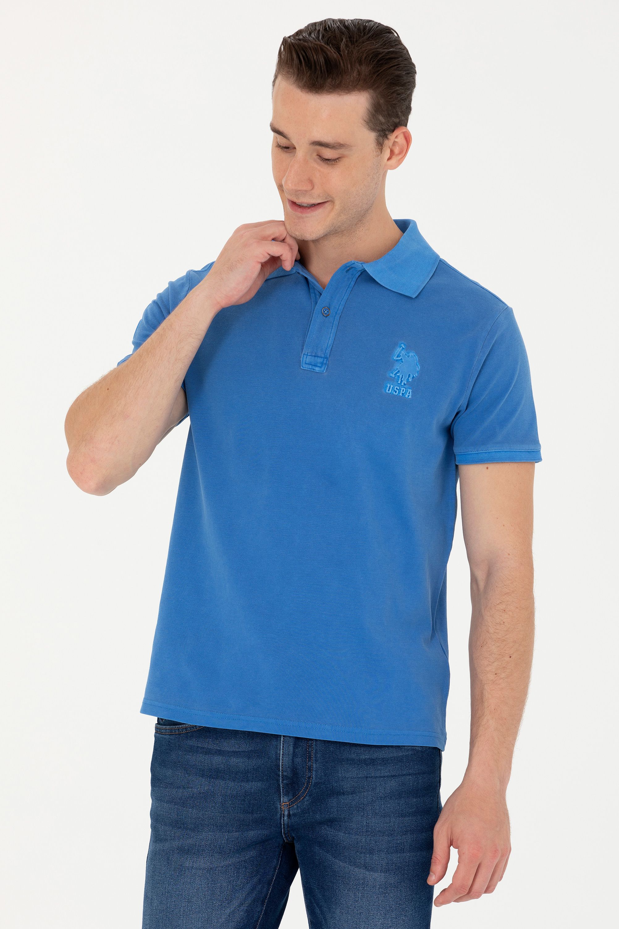 

Футболка мужская US Polo Assn G081SZ0110TJ01IY023 синяя XS, Синий, G081SZ0110TJ01IY023