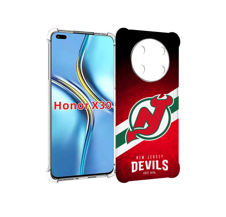 

Чехол MyPads нью джерси девилз для Honor X30 / Magic4 Lite 5G, Прозрачный, Tocco